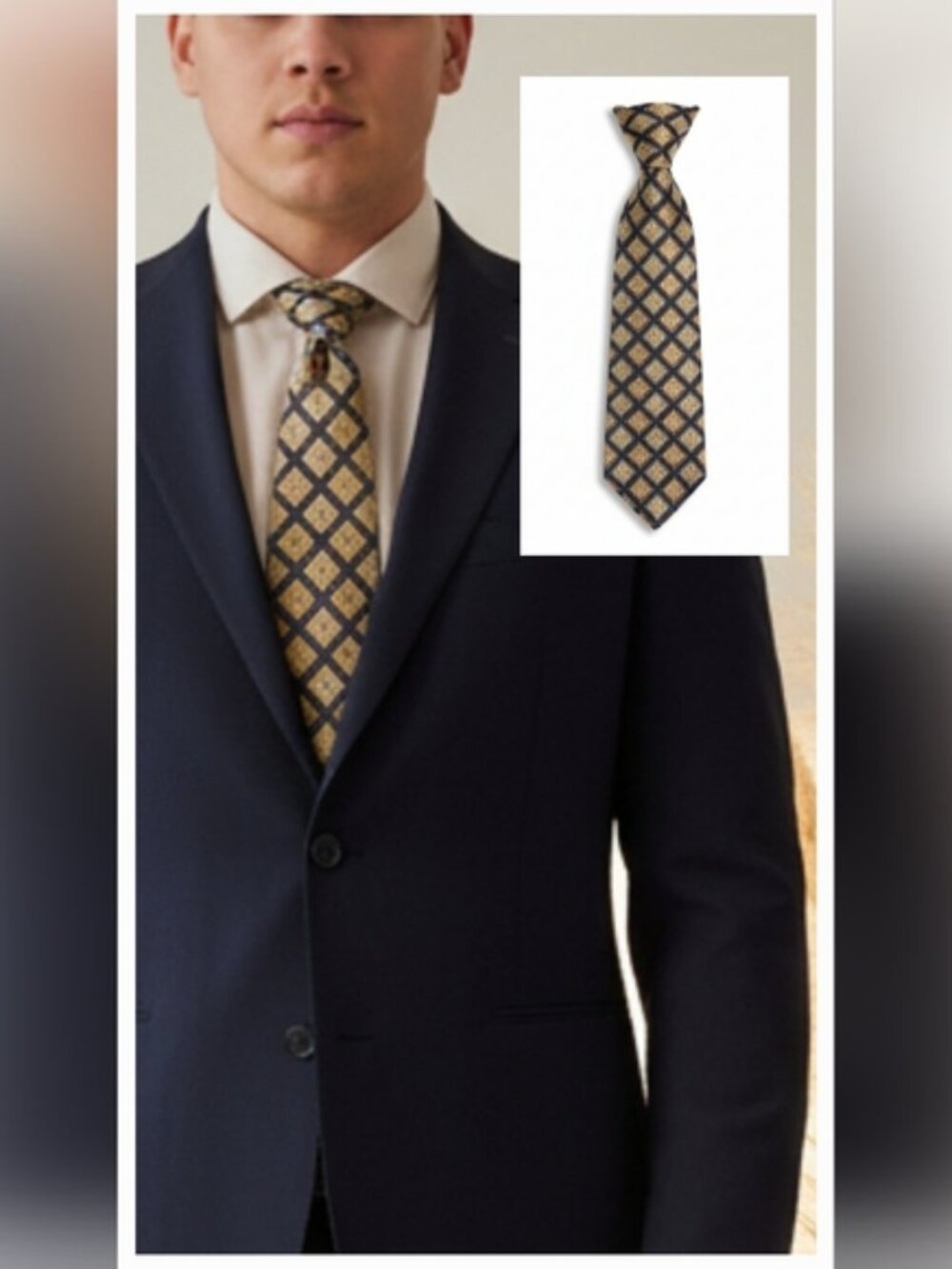 Valentino Cravatte Vintage 56" Tie 100% Silk Made In Italy Geometric & Ornate
